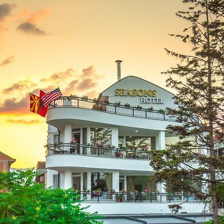 Seasons Hotel Struga Esterno foto